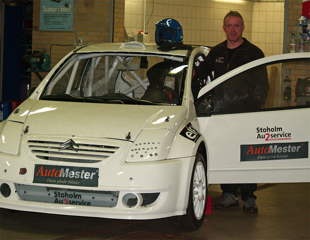 Jan Petersen er klar til en frontsatsning i Super 1600-klassen med sin Citroën C2
(Foto: Åge Keseler Kirketerp)